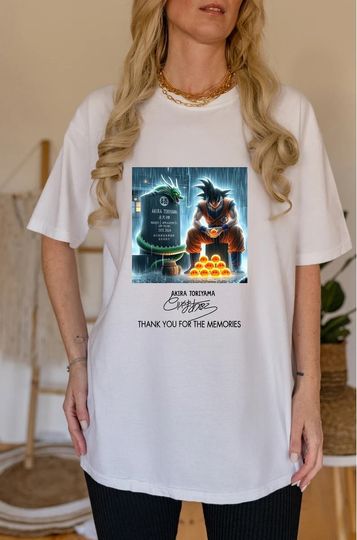 Dragon Ball Shirt, Akira Toriyama RIP, 40 Years 1984  2024 Thank You