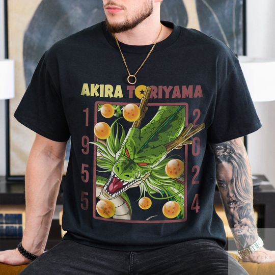 Akira Toriyama Comfort Color Shirt, Akira Toriyama 1955 to 2024 shirt