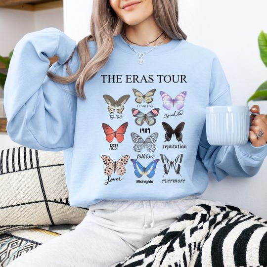 Discover Taylor Sweatshirt The Era Tour Taylor Era Cute Sweatshirt