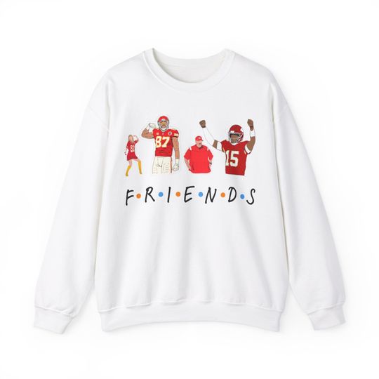 Friends Kansas City Chiefs Comfort+ Crewneck Sweatshirt