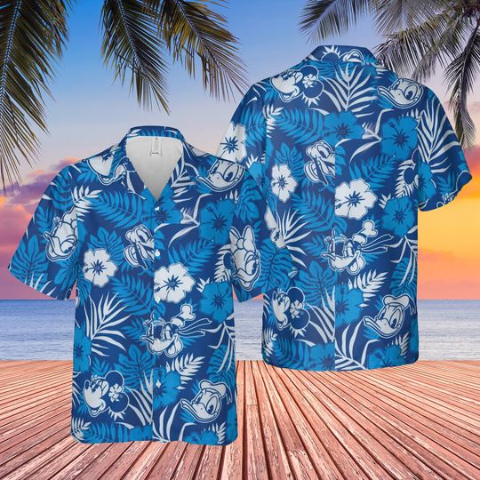 Discover Mickey And Friends Disney Hawaiian Shirt, Disney Aloha Shirt