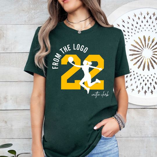 Caitlin Clark Shirt, From The Logo 22 Caitlin Clark T-Shirt