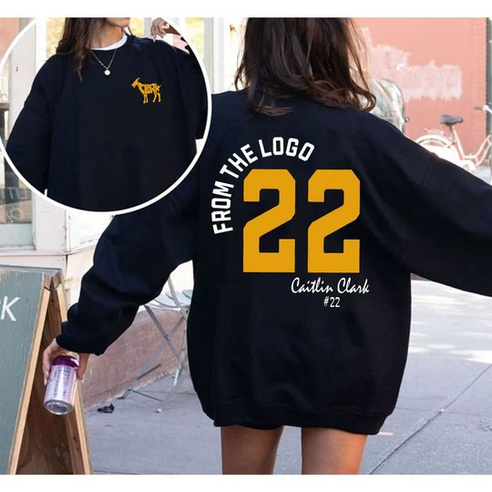 Discover Clark Basketball Shirt, Clark Shirt, From The Logo 22 Caitlin Sweatshirt
