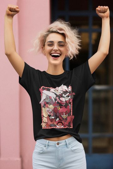 Discover Hazbin Hotel Shirt, Hazbin Hotel Movie Fan Gift