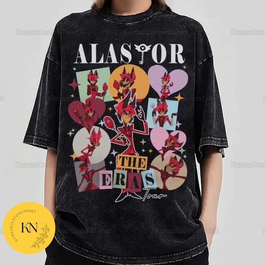 Alastor Eras Tour Hazbin Hotel Shirt, Hazbin Hotel Movie Fan Gift