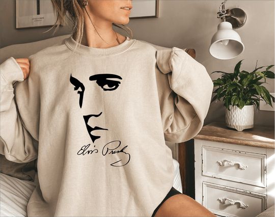 Elvis Presley Sweatshirt, Elvis Presley Sweatshirt, Elvis Presley Merch Sweatshirt