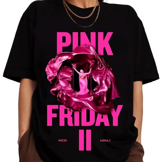 2024 Nicki Minaj Tour T-Shirt, Nicki Minaj Pink Friday 2 Concert Shirt
