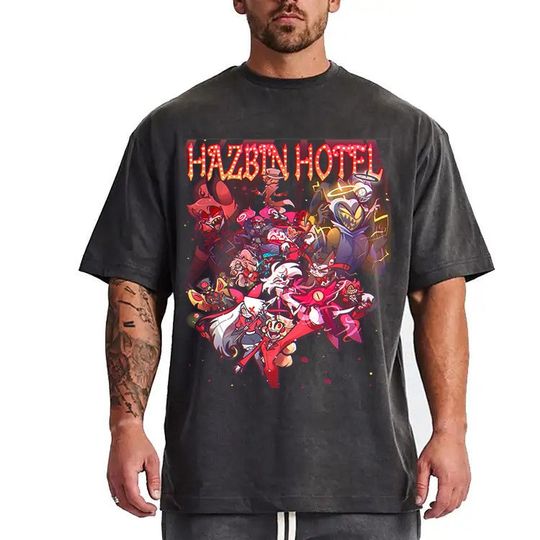 Discover Hazbin Hotel Shirt, Hazbin Hotel Movie Fan Gift