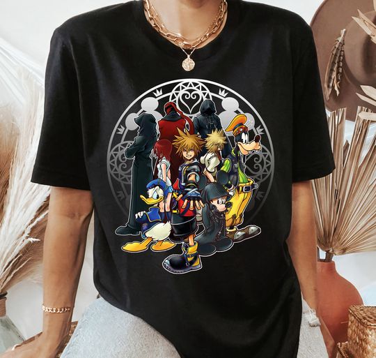 Discover Disney Kingdom Hearts Dark Squad T-Shirt