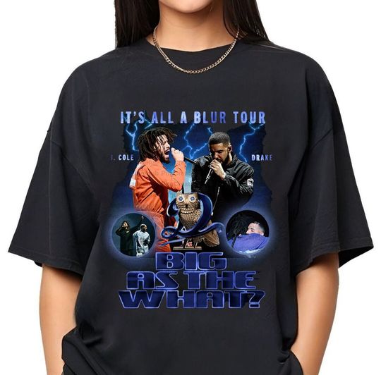 Discover Drake & J Cole It's All A Blur Tour 2024 Shirt
