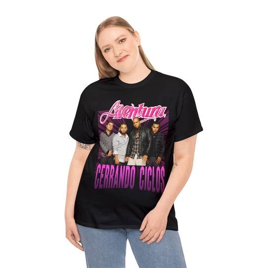 Discover 2024 Aventura Tour, Concert T-Shirt, Cerrando Ciclos, Pink Merch