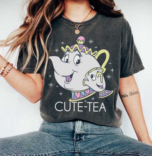 Discover Disney Beauty and the Beast Mrs. Potts and Chip T-shirt