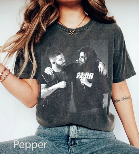 Discover Vintage J cole Drake Graphic shirt, Hip Hop Rap