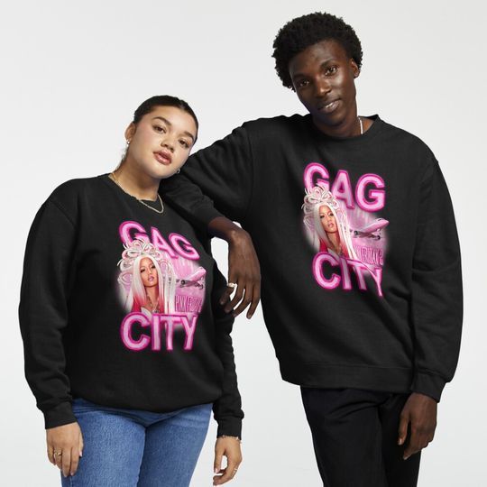 Gag City Nicki Minaj Queen Of Rap Sweatshirt