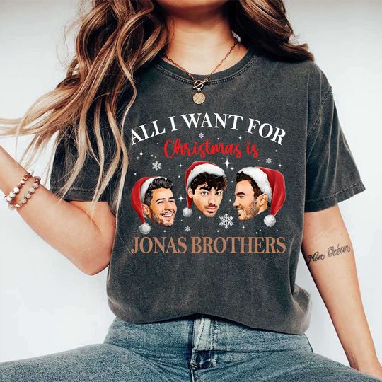 Jonas Brothers Vintage Christmas T-Shirt