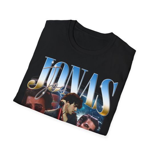Joe Jonas custom fanart Unisex Softstyle T-Shirt