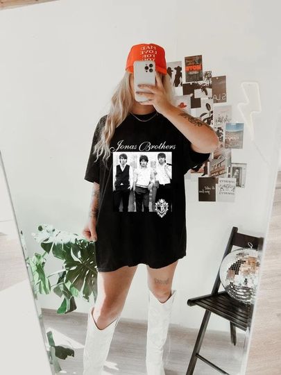 Jonas Brothers Vintage T-Shirt, Jonas Five Albums