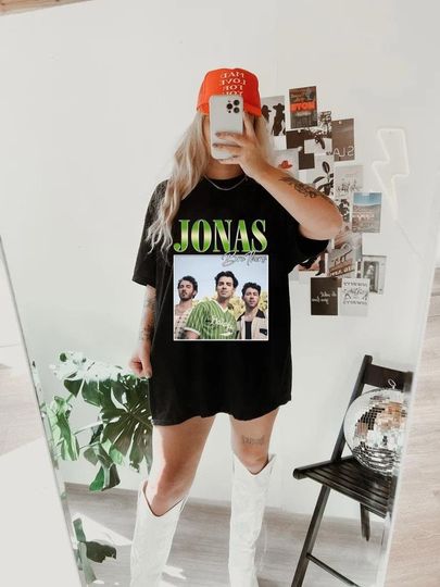 Jonas Brothers Vintage T-Shirt, Jonas Five Albums