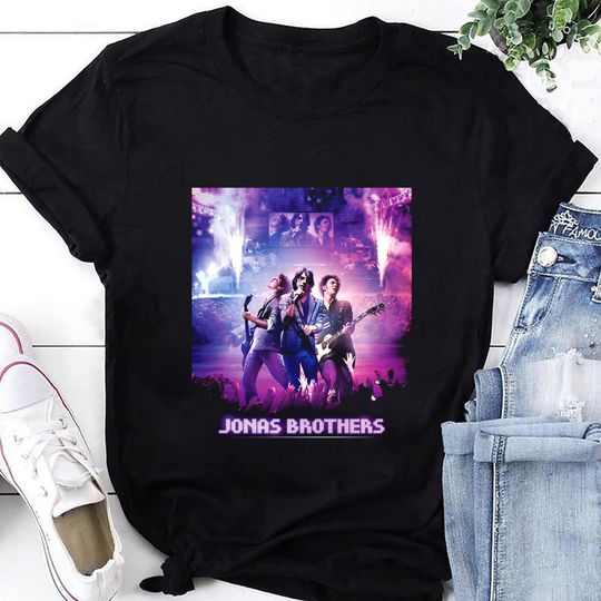 Jonas Brothers Band T-Shirt, Vintage Jonas Brothers Shirt Fan