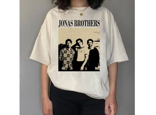 Vintage Jonas Brothers T-Shirt, Jonas Brothers Shirt