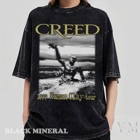 Discover Vintage Creed band Human Clay 1999 Tour T Shirt