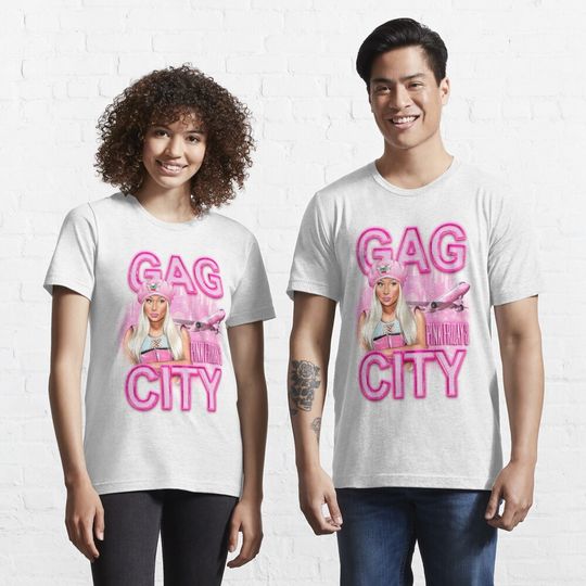 Discover Nicki Minaj Queen of Rap in Gag City Essential T-Shirt