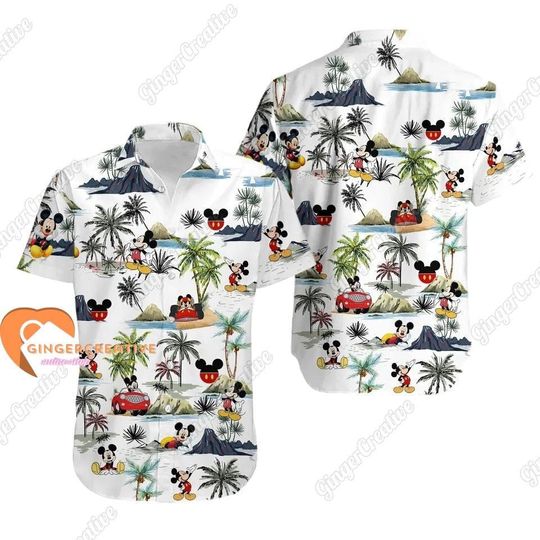 Discover Mickey Shirt, Mickey Button Shirt, Disney Mickey Shirt