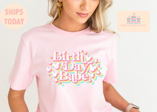 Discover Disney Birthday Girl Shirt, Birthday Shirt Disney, Birthday Shirt For Women