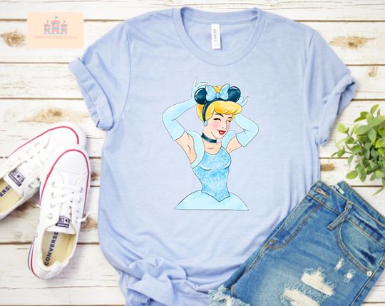 Discover Disney Princess Shirt, Disney Cinde Shirts, Princess Shirts, Disney Shirt