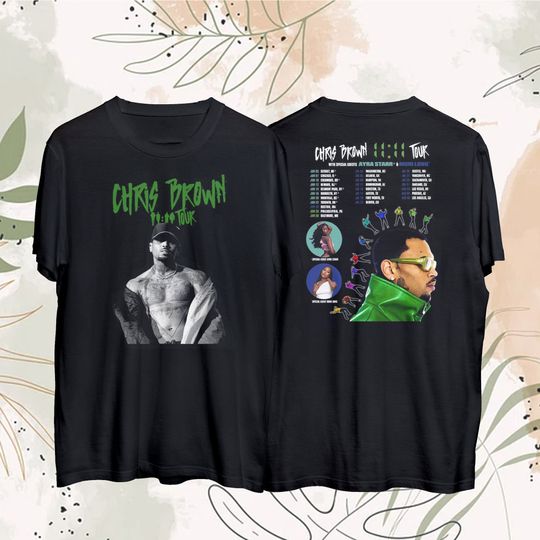 Chris Brown 11:11 Tour 2024 Shirt, Chris Brown Fan Shirt, Chris Brown 2024 Concert