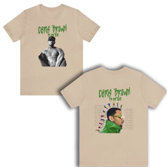 Discover Chris Brown 11:11 Tour Dates (2024 New Version) Shirt