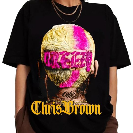 Discover Chris Brown 11:11 Tour 2024 Shirt, Chris Brown Fan Shirt, Chris Brown 2024 Concert