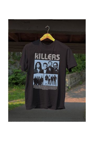 Discover The Killers Shirt, The Killers Tour T-Shirt, The Killers Rock Band Merch