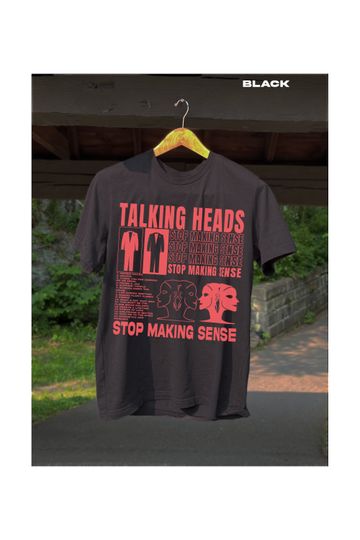 Talking Heads Stop Making Sense Shirt, Talking Heads T Shirt, Talking Heads Merch