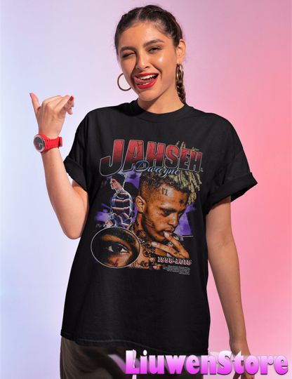 Discover Jahsen Dwayne Vintage 90s T-Shirt, Gift For Woman and Man T-Shirt