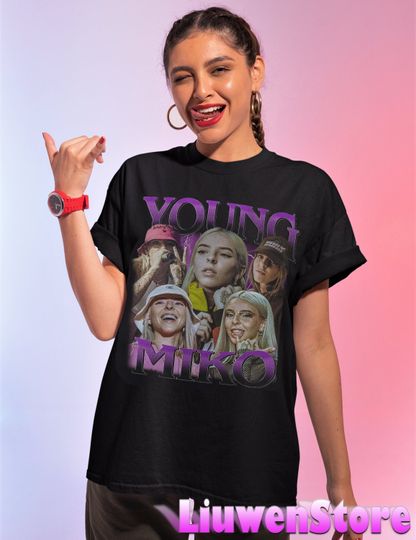 Discover Young Miko Vintage Rap Shirt, Young Miko Tee Shirt