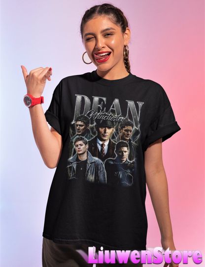 Dean Winchester Retro Vintage Shirt, Funny Gift For Women and Man