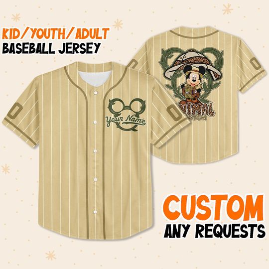 Personalize Disney mickey Animal Kingdom, Disney Mickey Safari Shirt