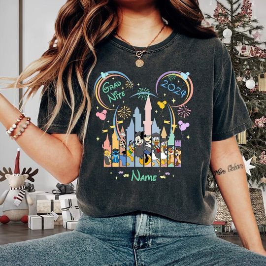 Graduate From The Tassel To The Castle Shirt, Disneyworld Graduation Shirts