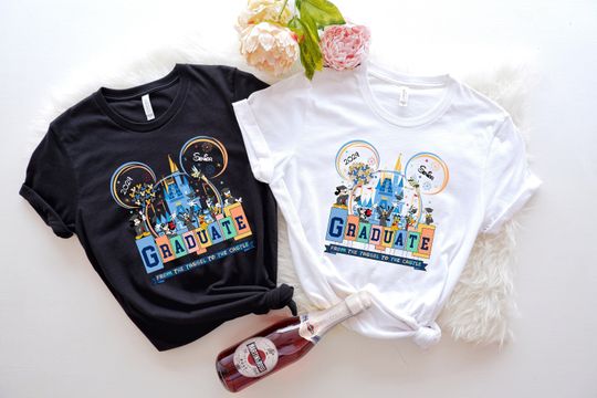 Custom Disney Graduation Shirts, Graduation Shirt, Disney Graduation Shirts