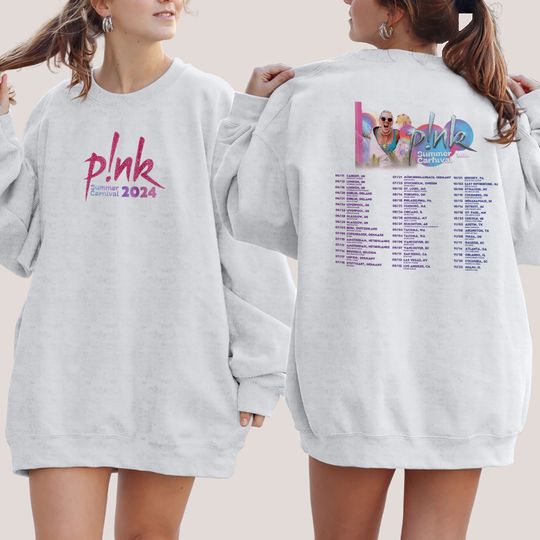Pink Summer Tour  2024 Sweatshirt