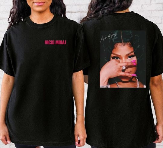 Discover 2024 Nicki Minaj Tour T-Shirt, Nicki Minaj Pink Friday 2 Concert Shirt