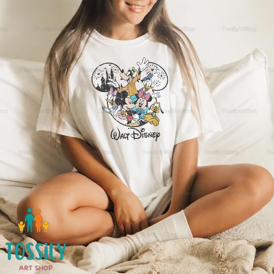 Discover Walt Disney T-shirt, Mickey And Friends Shirt, Minnie Shirt, Disneyworld Shirt