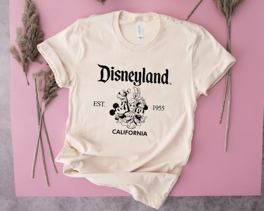 Discover Disneyland Est 1955 California Shirt, Vintage Disneyland Shirt, Mickey And Friends shirt