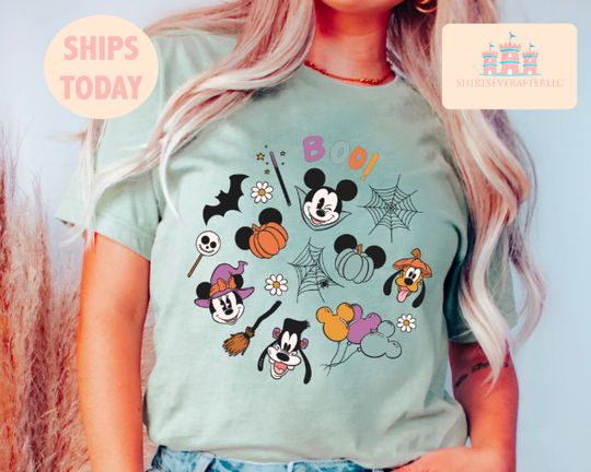 Mickeys halloween party Shirt, The Most Magical Place, Fall Best Day Ever Mouse Ears