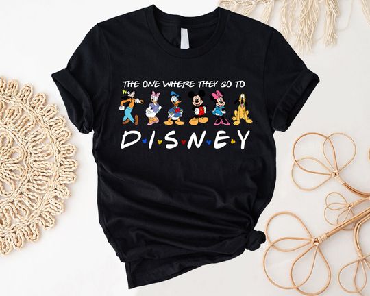 Discover Mickey Friends Shirt, Disney Friends Shirt, Disney World Shirt