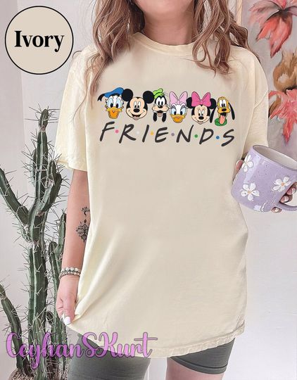 Discover Mickey And Friends Shirt, Disney Squad T-Shirt
