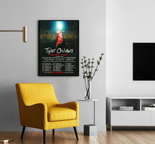 Tyler Childers 2024 Tour Poster, Tour 2024 Poster