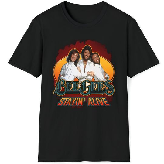 Bee Gees Unisex Softstyle T-Shirt