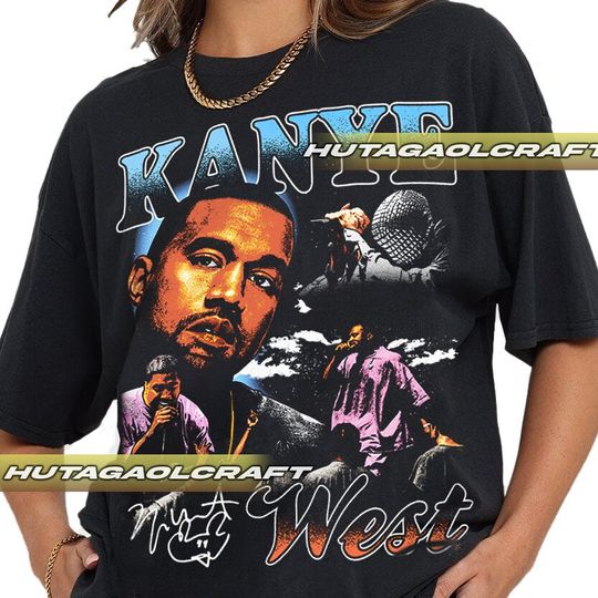Limited Kanye West Vintage T-Shirt, Gift For Woman
